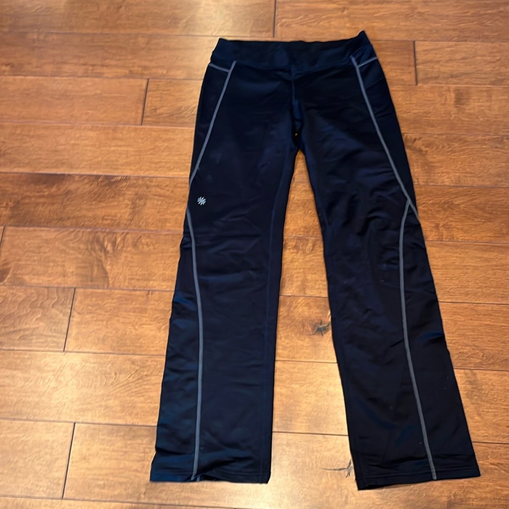 Athleta Black Flare Leggings XS